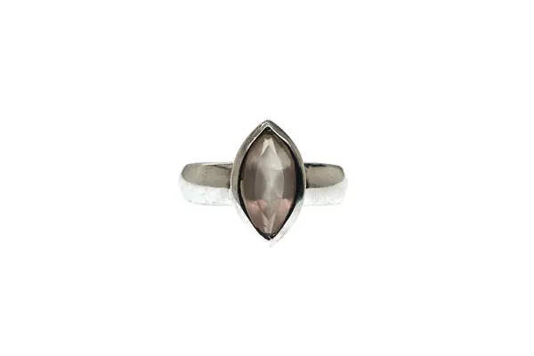 One-of-a-kind ring with Rose quartz
