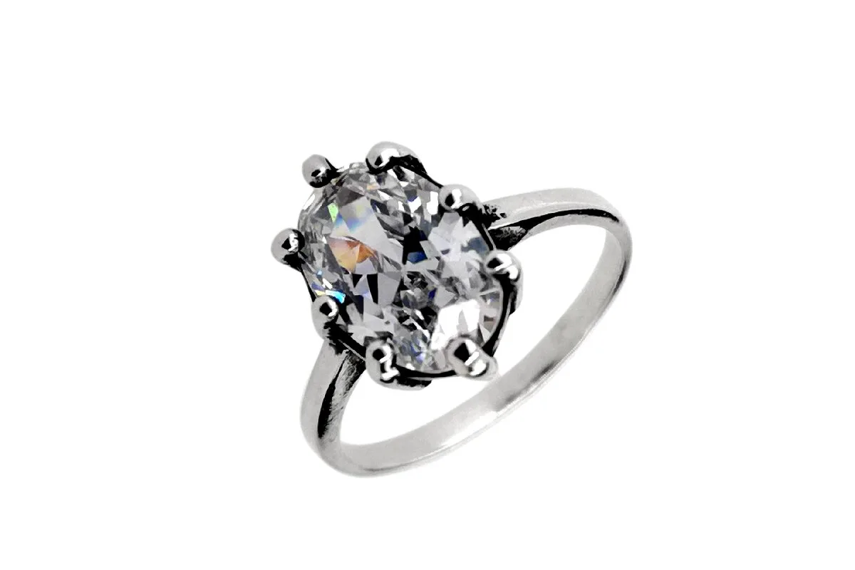 Ring with Cubic Zirconia Z1049350400